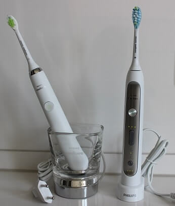 b test 690 oral Philips Schallzahnbürsten DiamondClean  Sonicare