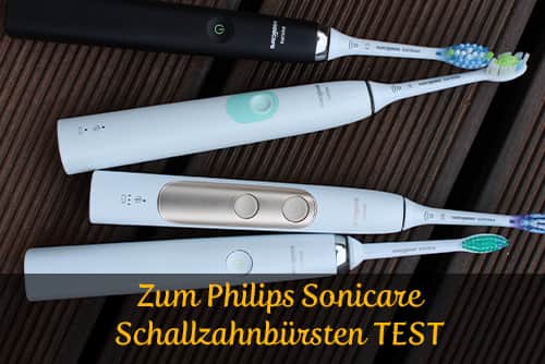 Philips Sonicare Schallzahnbürsten Test