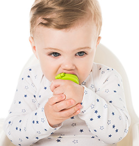 Baby Zahnbürste - Zähne putzen Baby